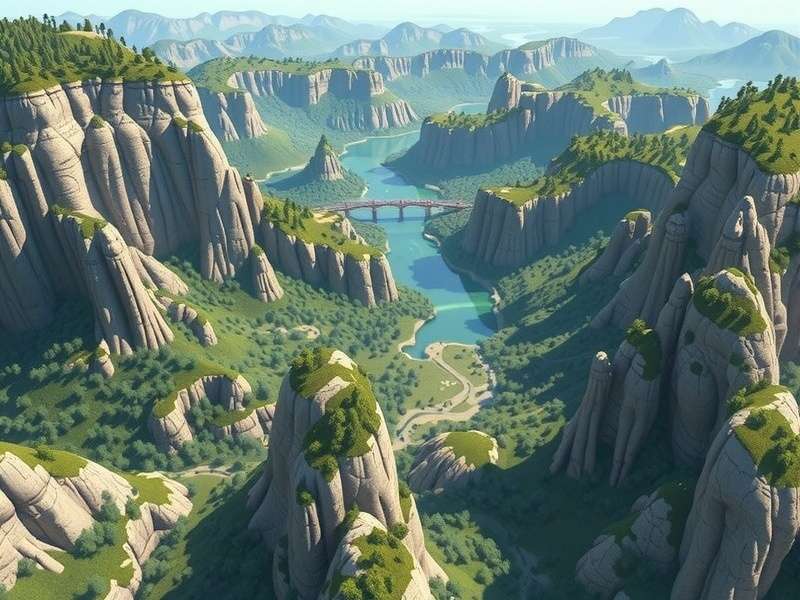 Infographic analyzing visual clues in a GeoFinder game scene