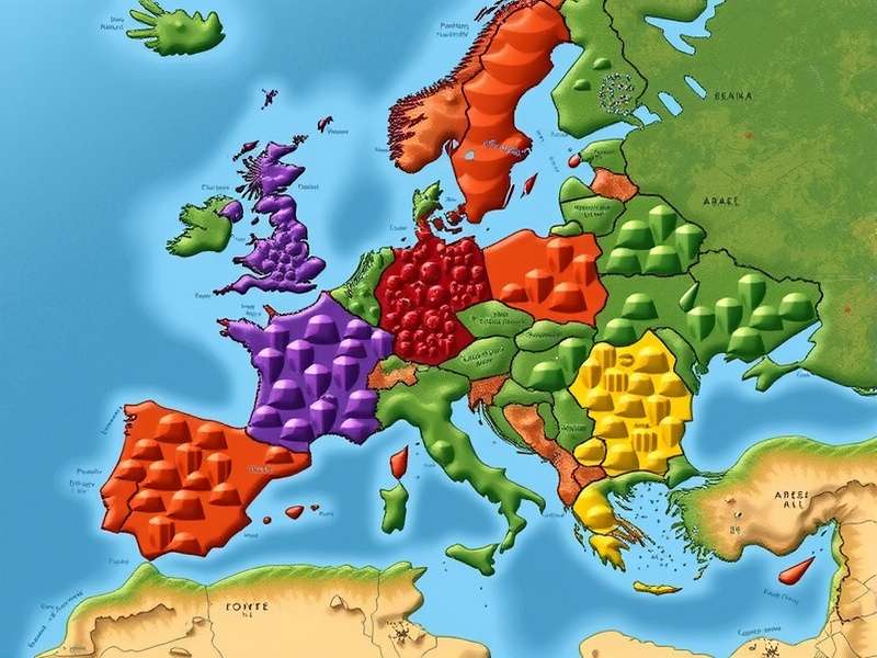 A typical European street scene with cobblestones and old architecture, as seen in GeoGuessr