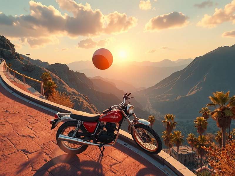 A panoramic view of Los Santos in GTA V, highlighting urban and rural landscapes for GeoGuessr gameplay