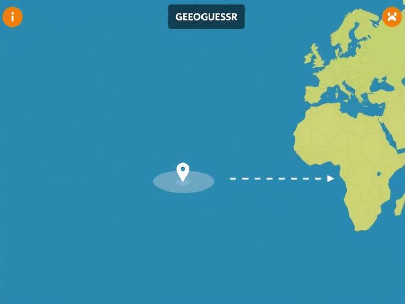 GeoGuessr game screenshot showing street view location guessing interface