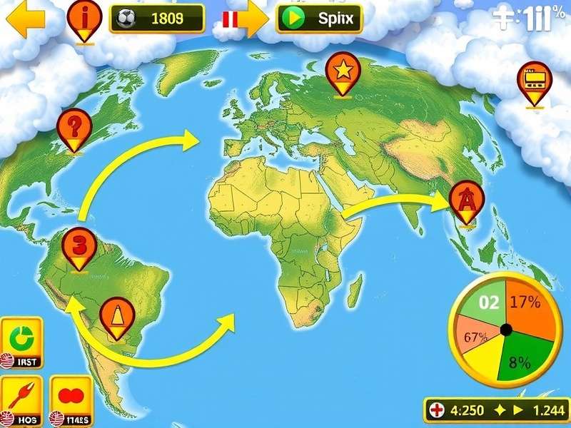 GeoGuessr gameplay on CrazyGames platform showing street view guessing interface