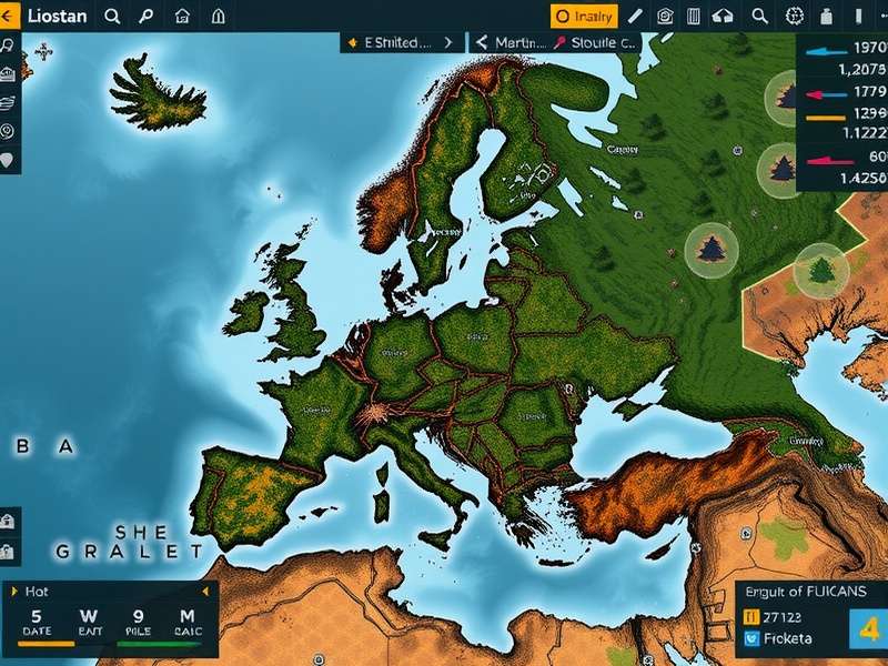 GeoGuessr BO3 gameplay screenshot showing a street view competition