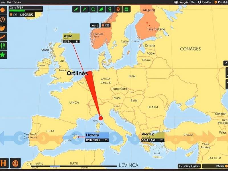 Historical collage showing GeoGuessr interface evolution from 2013 to present