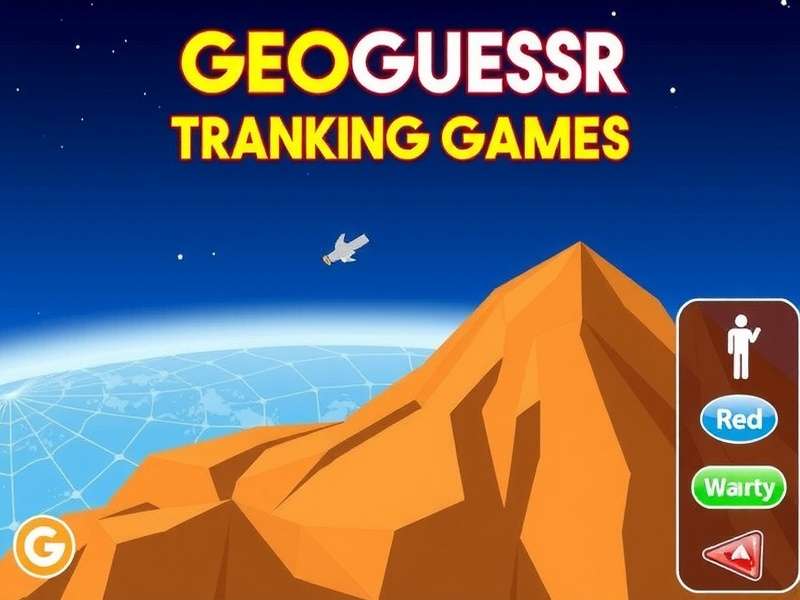 World map with location pins representing Geoguessr gameplay