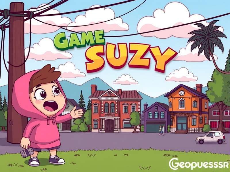 Suzy from Game Grumps concentrating during a tense GeoGuessr round