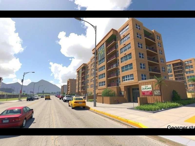 Geoguessr Gta gameplay screenshot showing a street view in a game environment