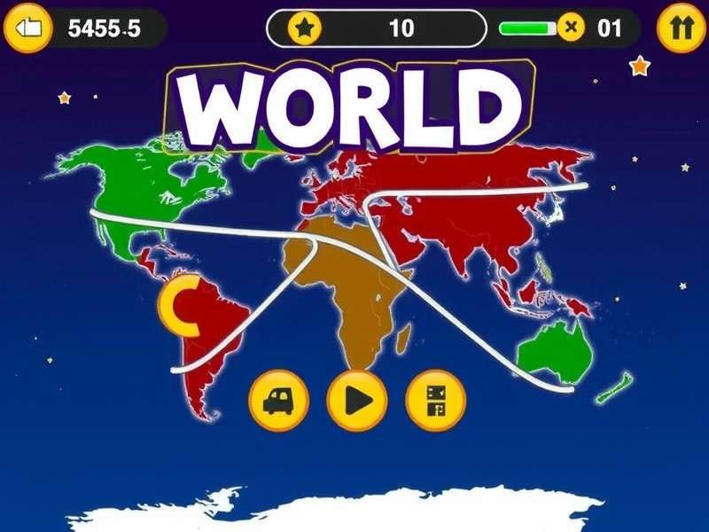 A detailed view of a GeoGuessr game interface with a world map and a street view panorama, highlighting the guessing process.