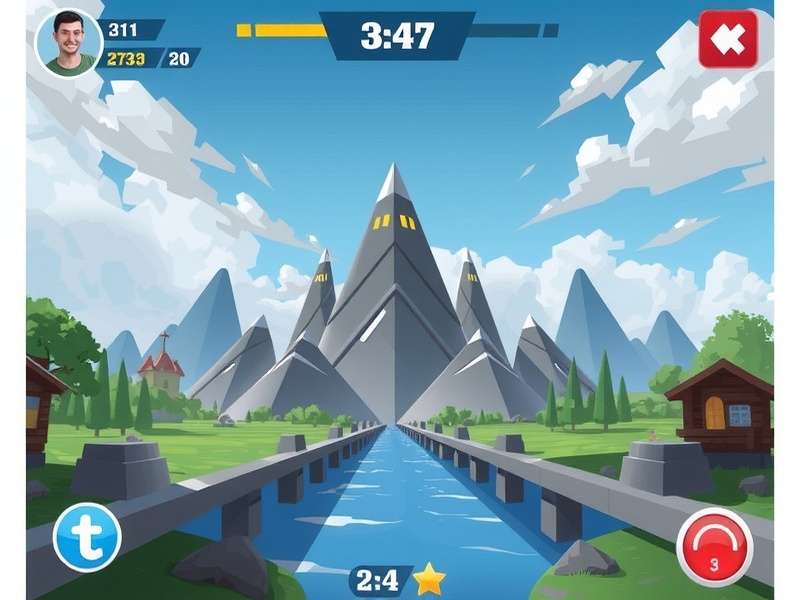 A laptop showing the GeoGuessr Worldguess interface with a world map