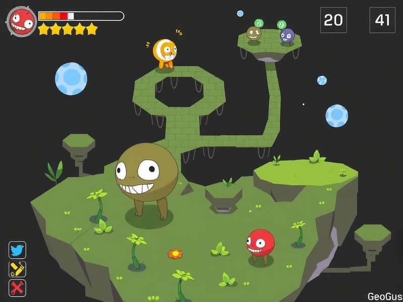 Person playing a geography guessing game on a laptop with a world map visible