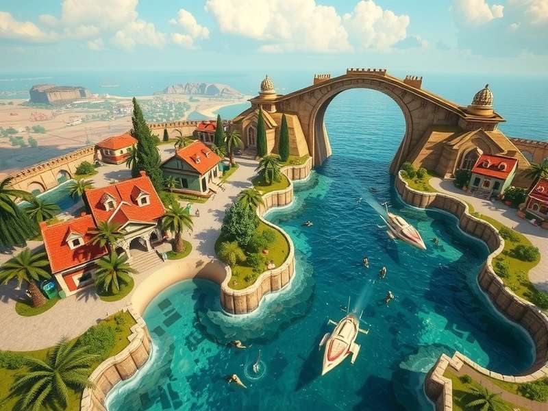 Close-up of a person playing GeoGuessr on a laptop, focused on a street view image