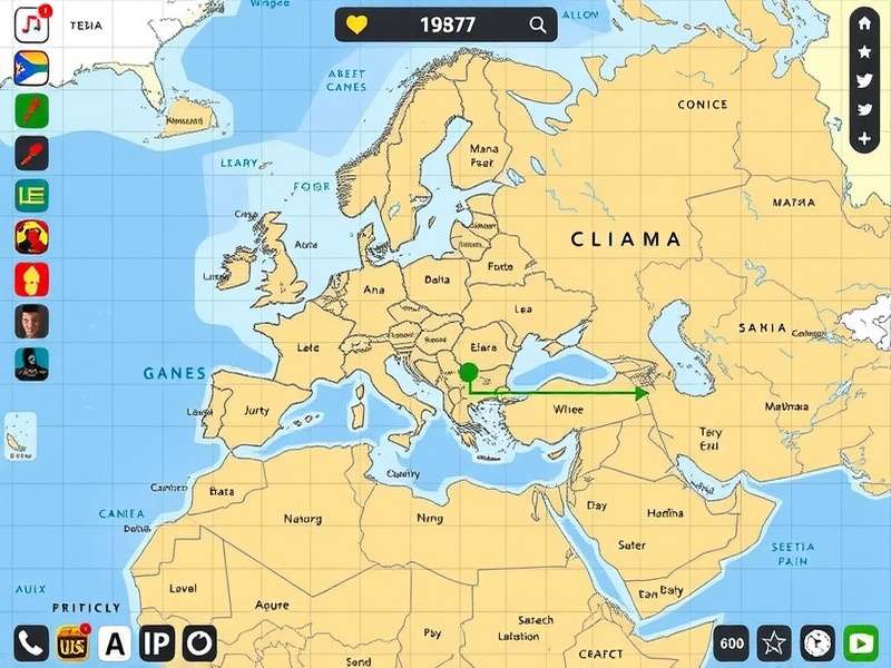 Geoguessr game types overview collage showing Classic, Battle Royale, Duels and Community maps