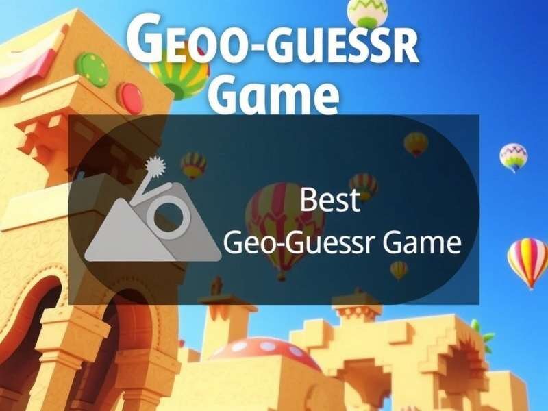 Best GeoGuessr Game – world map with location markers and compass