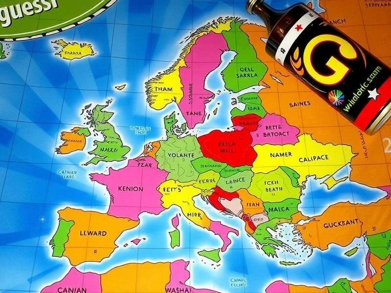 Europe Geoguessr map overview showing diverse European landscapes and landmarks
