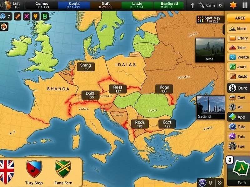Geoguessr Game Master – world map with location pins and compass