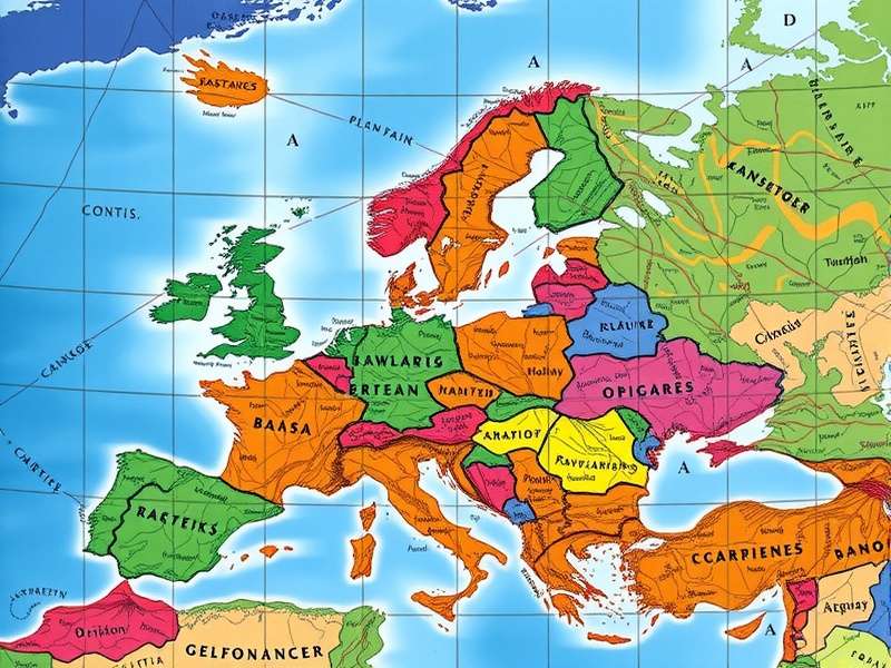Geoguessr Europe overview showing diverse European landscapes from the game's perspective