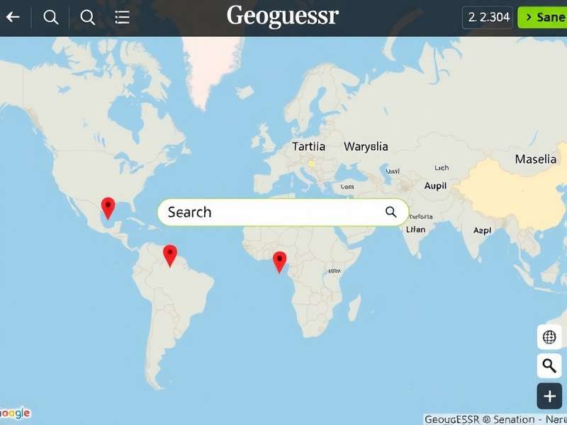 GeoGuessr Game Search In Artificial Intelligence — AI-powered geolocation exploration