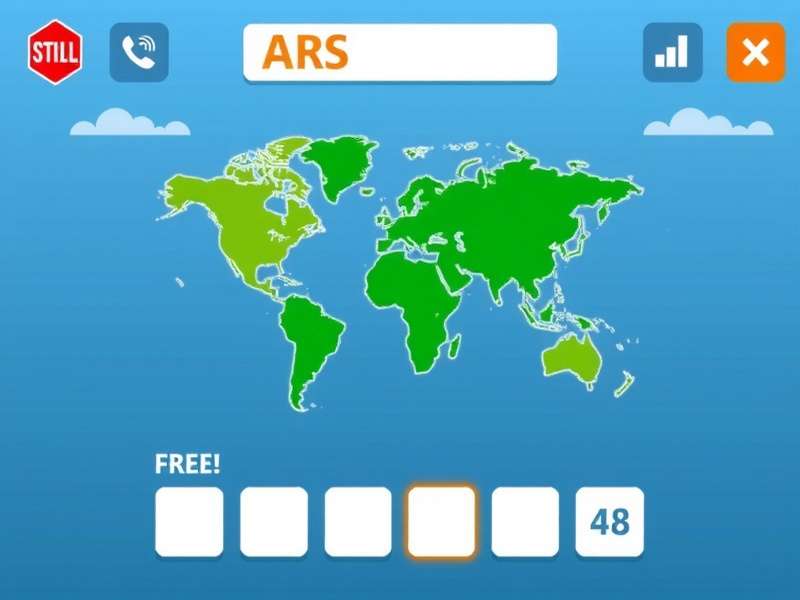 Free Geoguessr Game world map showing travel pins across continents