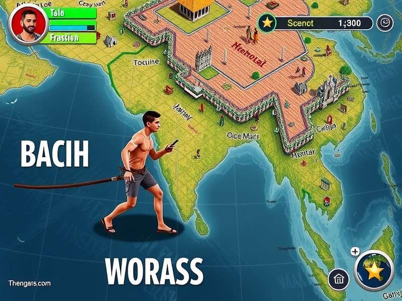 GeoGuessr Gameplay Hindi – interactive world map exploration guide
