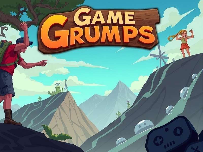 GeoGuessr Game Grumps global exploration map showing diverse landscapes
