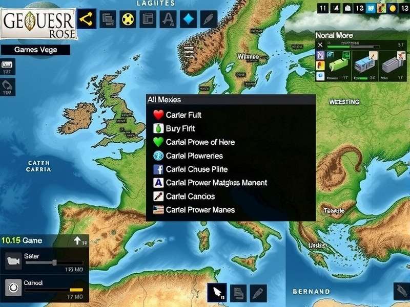 GeoGuessr Bo3 competitive match setup showing the best-of-3 interface with world map and scoreboard